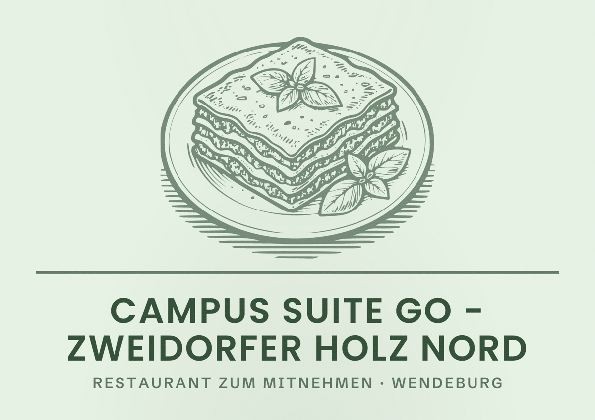 Illustriertes Poster von Campus Suite Go - Zweidorfer Holz Nord, Restaurant zum Mitnehmen in Wendeburg