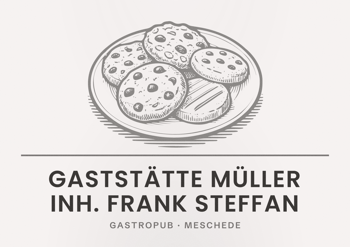 Illustriertes Poster von Gaststätte Müller Inh. Frank Steffan, Gastropub in Meschede