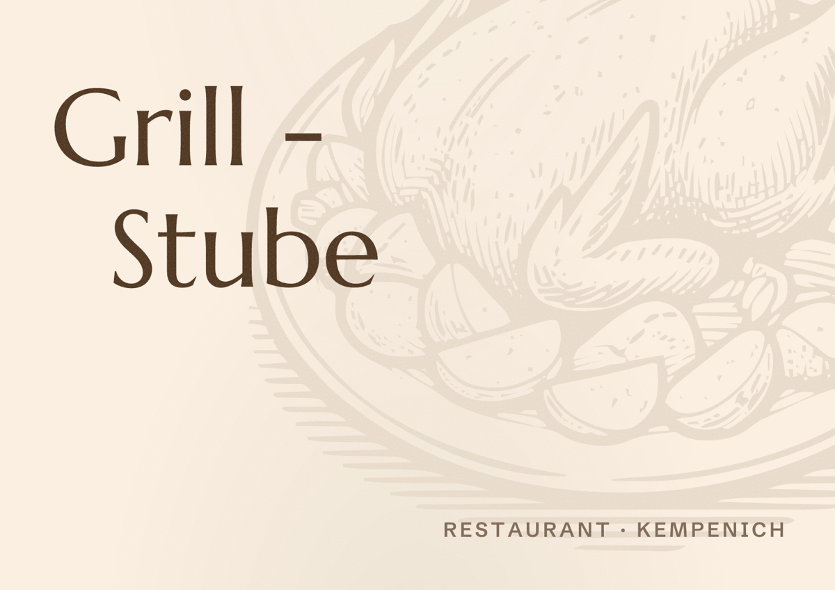 Illustriertes Poster von Grill - Stube, Restaurant in Kempenich
