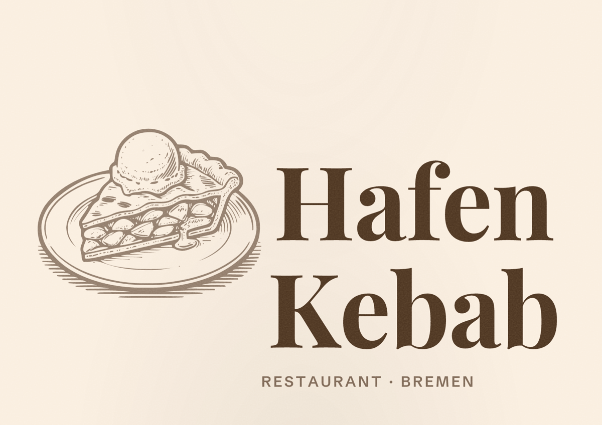 Illustriertes Poster von Hafen Kebab, Restaurant in Bremen