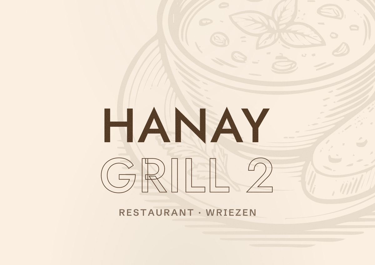 Illustriertes Poster von HANAY GRILL 2, Restaurant in Wriezen