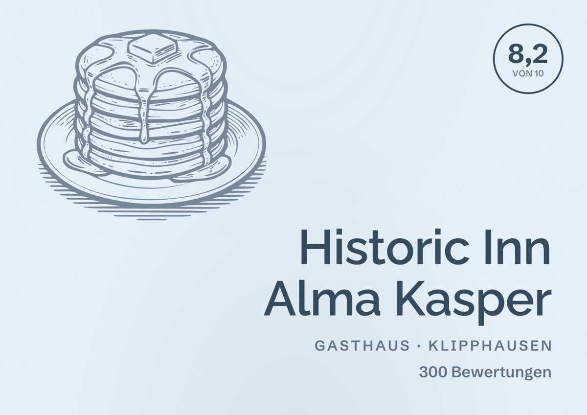 Illustriertes Poster von Historic Inn Alma Kasper, Gasthaus in Klipphausen: Bewertung 8,2 von 10 aus 300 Bewertungen