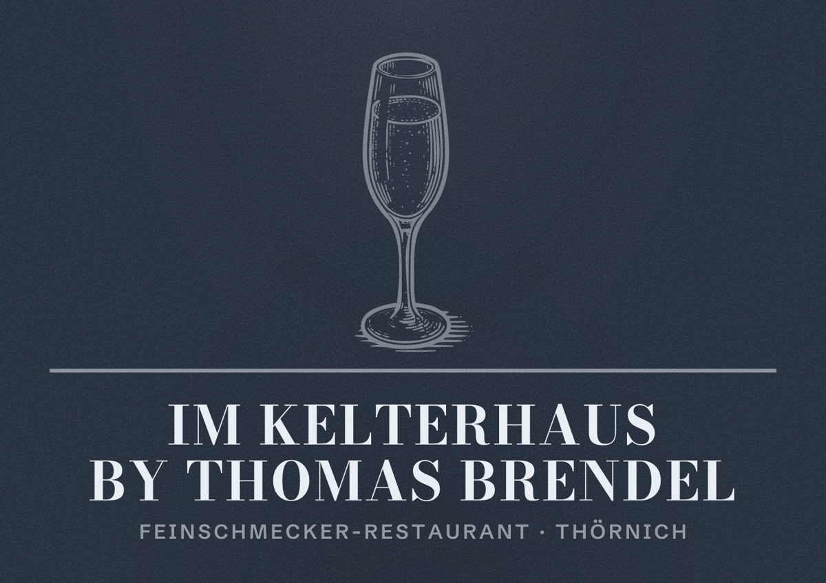 Illustriertes Poster von Im Kelterhaus by Thomas Brendel, Feinschmecker-Restaurant in Thörnich