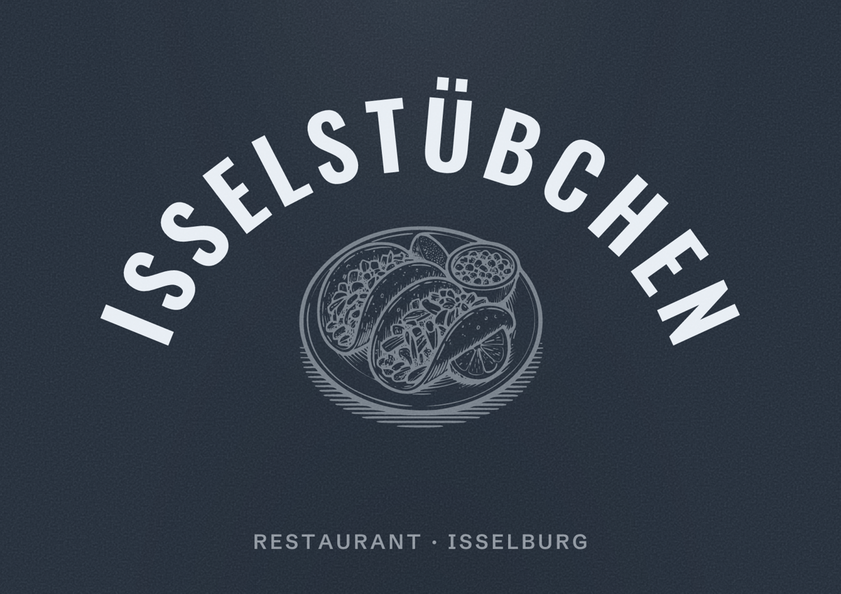 Illustriertes Poster von Isselstübchen, Restaurant in Isselburg