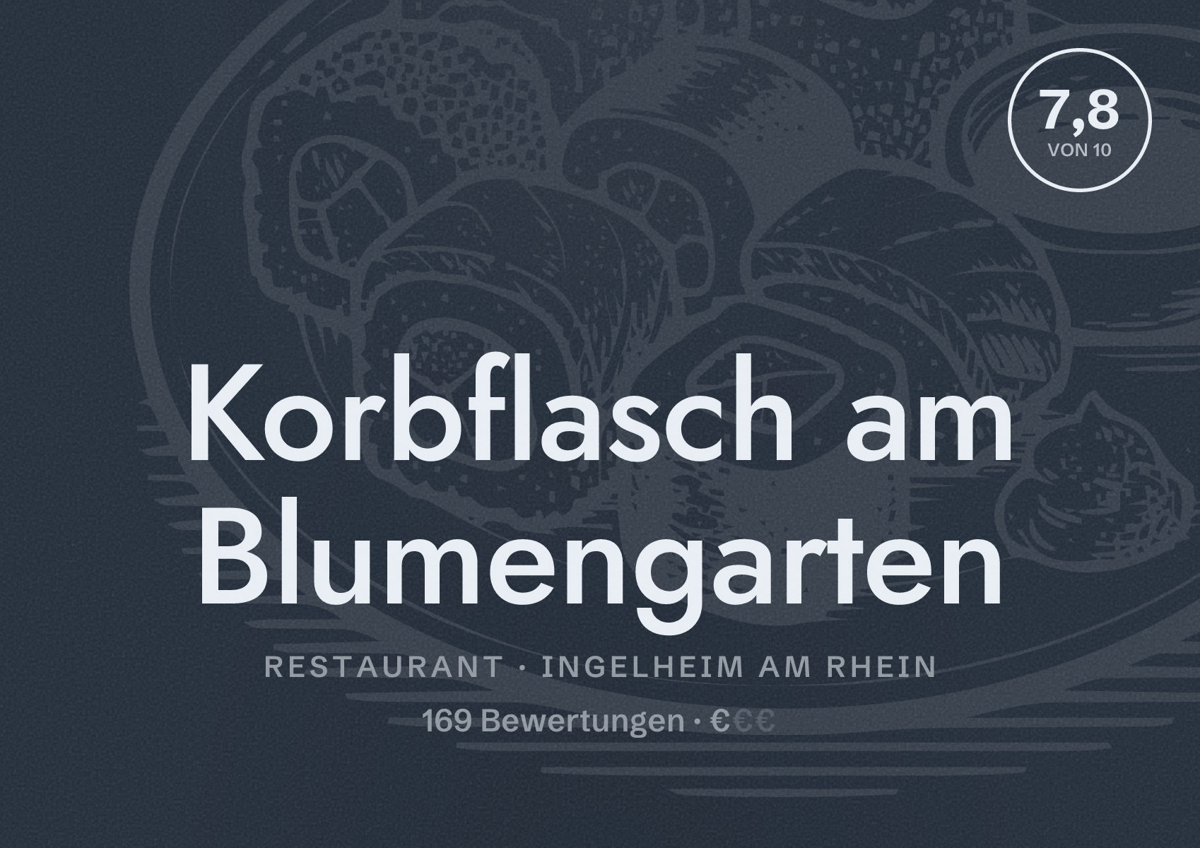 🍽️ Korbflasch am Blumengarten in Ingelheim am Rhein • Speisekarte, Preise, Fotos und Bewertungen