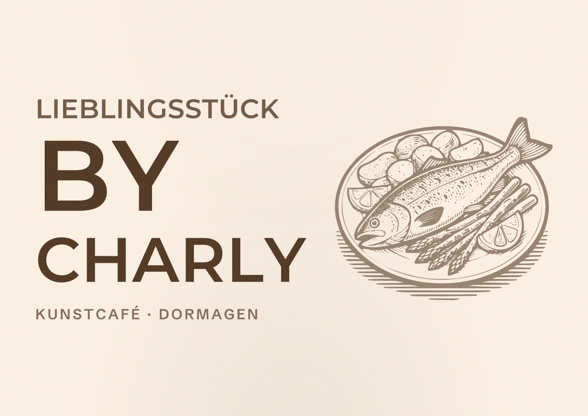 Illustriertes Poster von Lieblingsstück by Charly, Kunstcafé in Dormagen