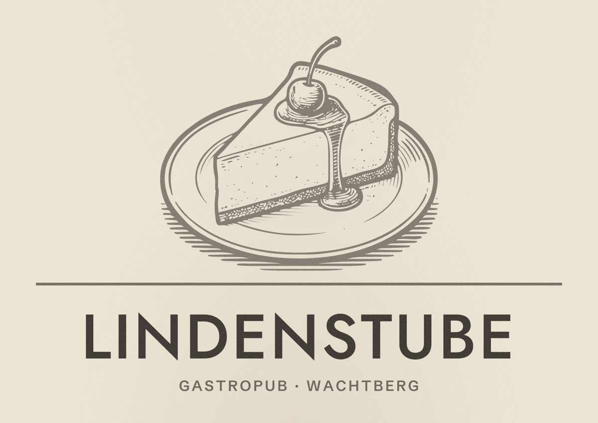 Illustriertes Poster von Lindenstube, Gastropub in Wachtberg
