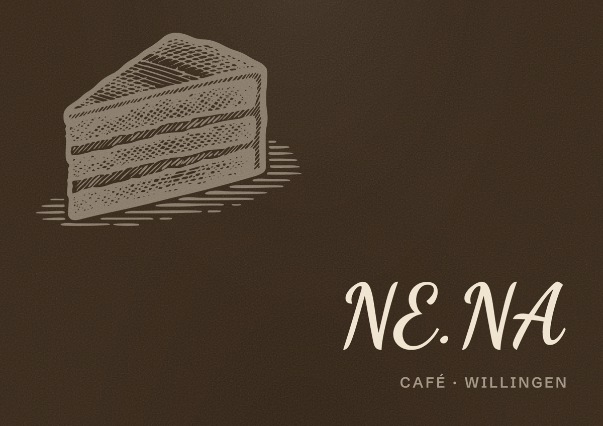 Illustriertes Poster von NE.NA, Café in Willingen