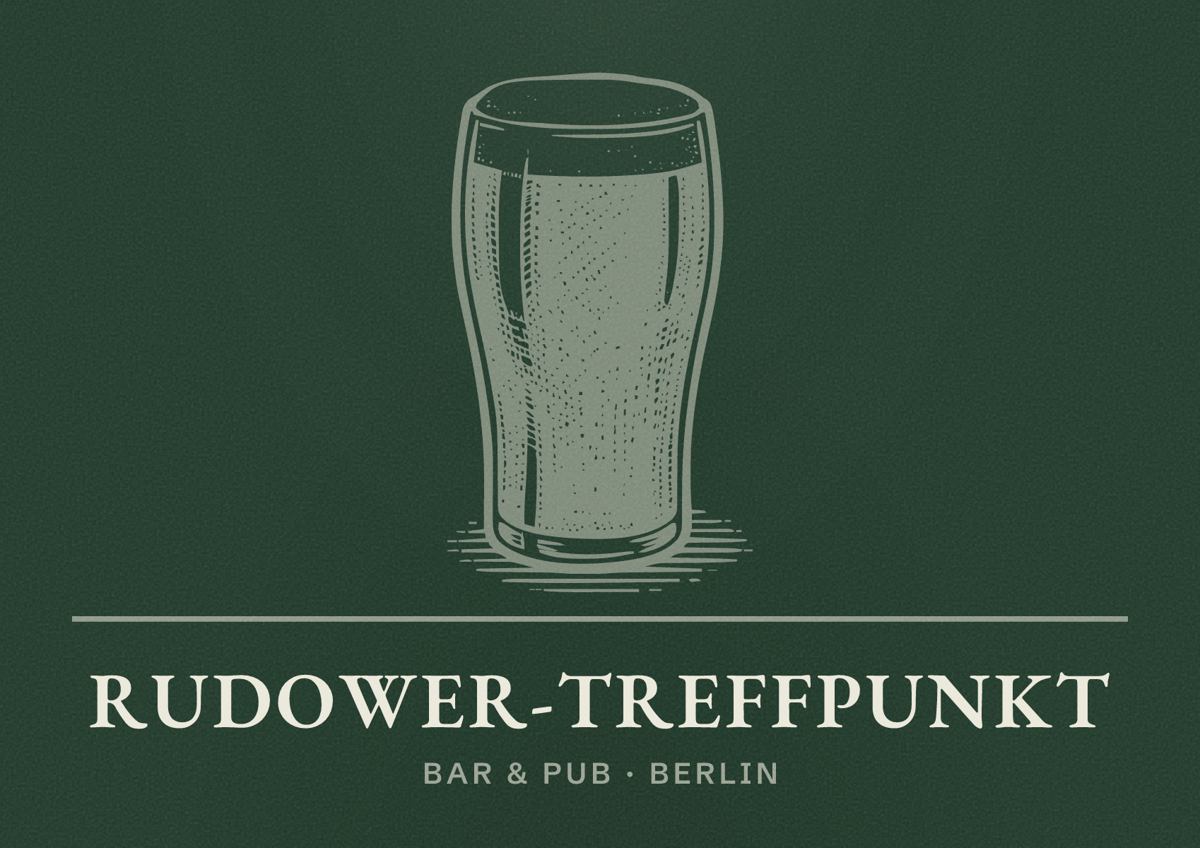 Illustriertes Poster von rudower-treffpunkt, Bar & Pub in Berlin