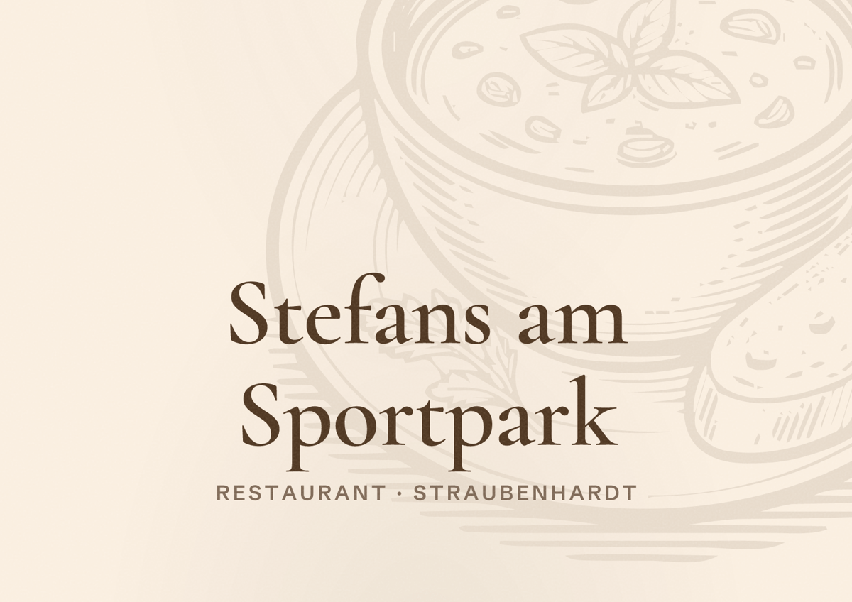 Illustriertes Poster von Stefans am Sportpark, Restaurant in Straubenhardt