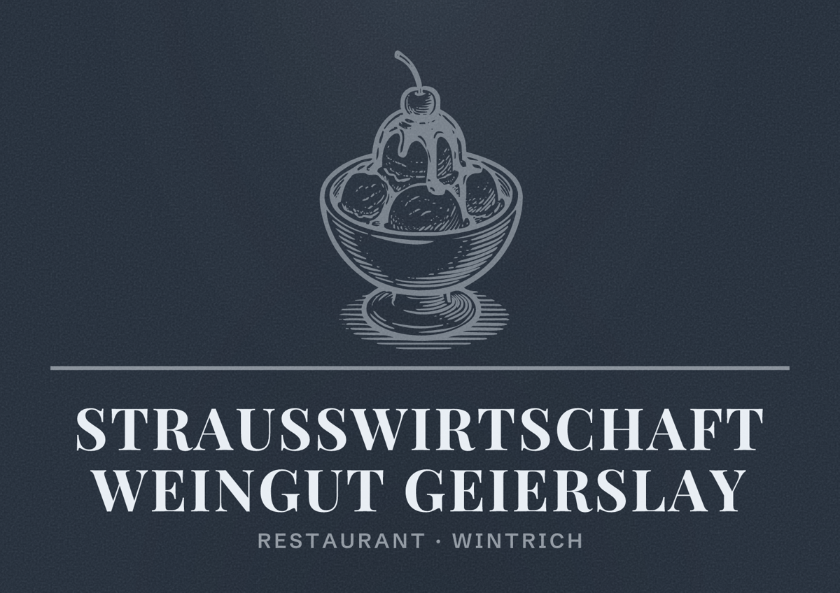 Illustriertes Poster von Strausswirtschaft Weingut Geierslay, Restaurant in Wintrich