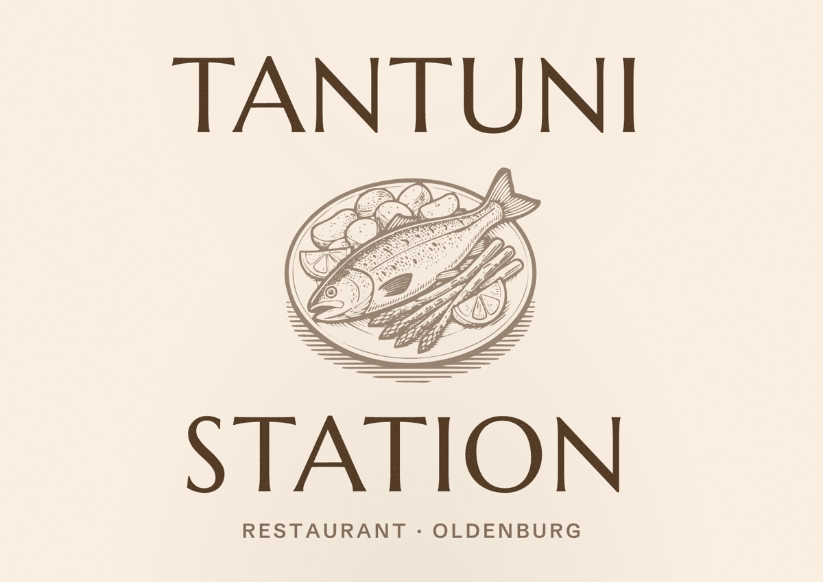 Illustriertes Poster von Tantuni Station, Restaurant in Oldenburg