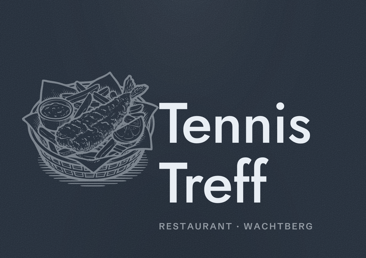 Illustriertes Poster von Tennis Treff, Restaurant in Wachtberg