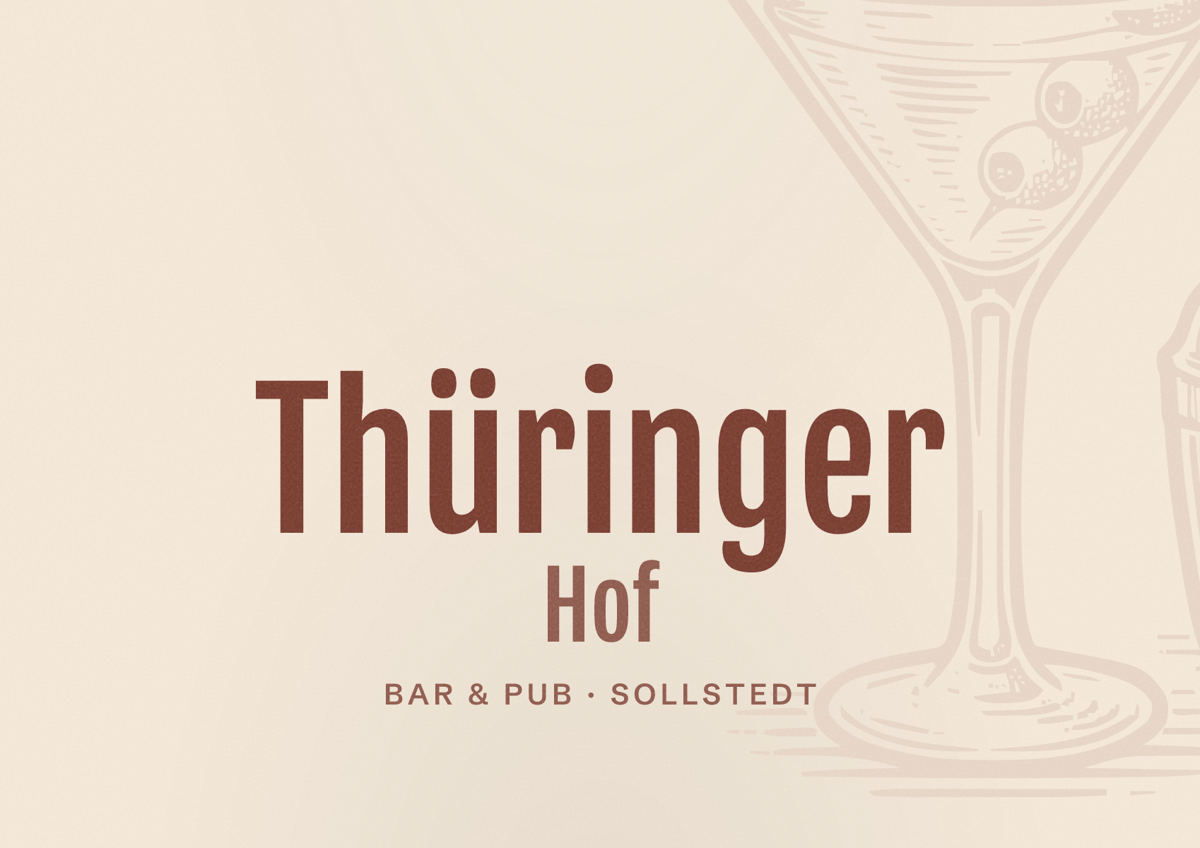 Illustriertes Poster von Thüringer Hof, Bar & Pub in Sollstedt