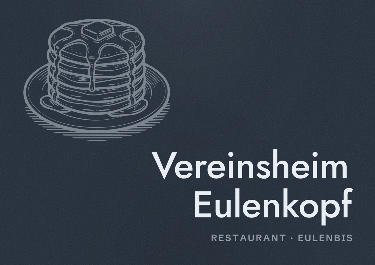 Illustriertes Poster von Vereinsheim Eulenkopf, Restaurant in Eulenbis