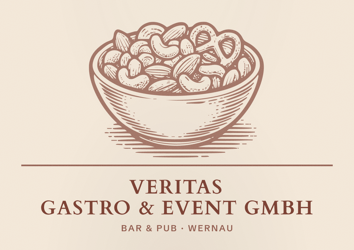 Illustriertes Poster von VERITAS Gastro & Event GmbH, Bar & Pub in Wernau