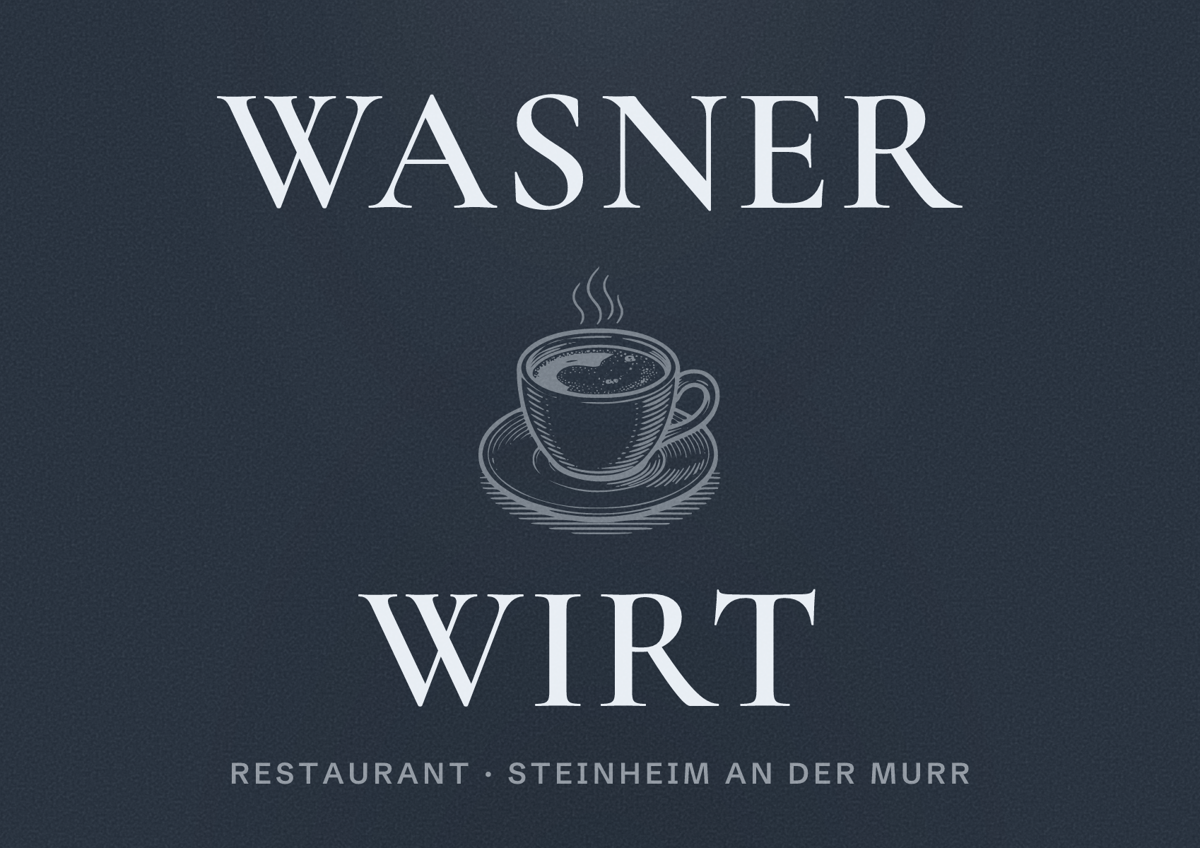 Illustriertes Poster von Wasner Wirt, Restaurant in Steinheim an der Murr
