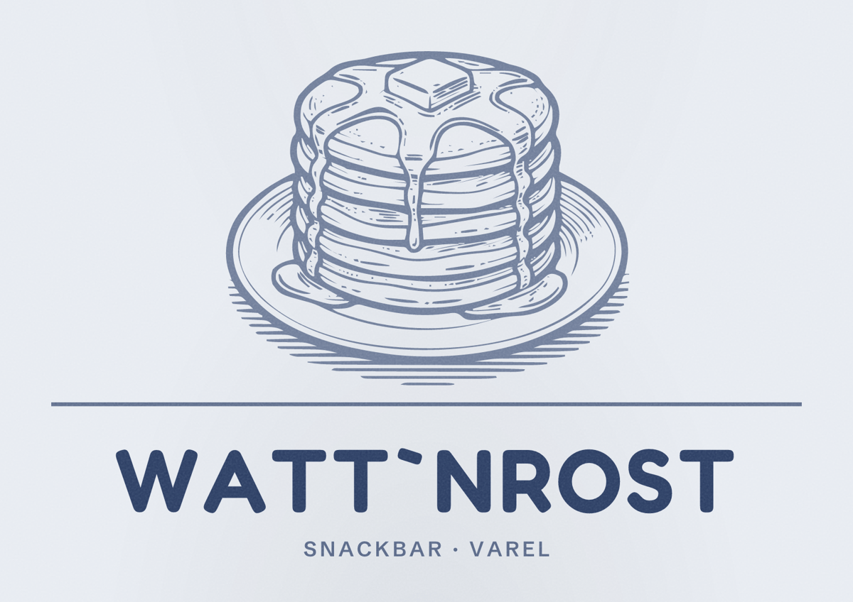 Illustriertes Poster von Watt`nRost, Snackbar in Varel
