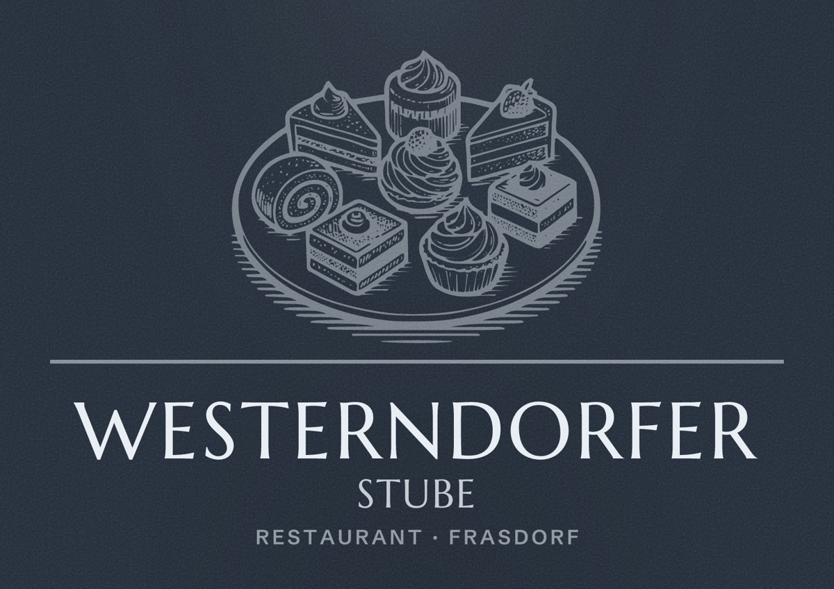 Illustriertes Poster von Westerndorfer Stube, Restaurant in Frasdorf