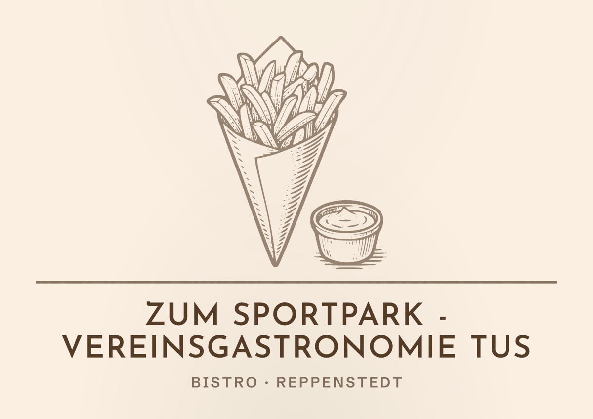 Illustriertes Poster von Zum Sportpark - Vereinsgastronomie TuS, Bistro in Reppenstedt