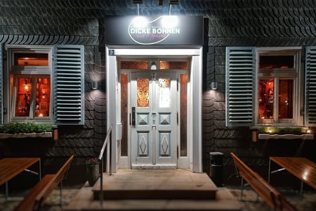 Dicke Bohnen und Milchreis