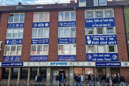 Fankneipe auf Schalke