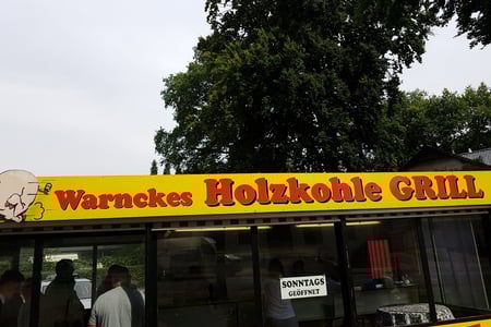 Holzkohle Grill St Magnus