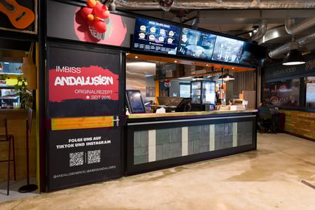 Imbiss Andalusien