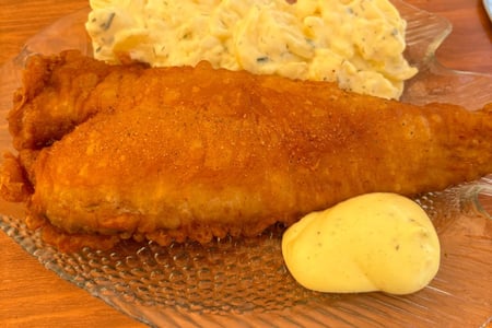 Fischimbiss Kibbeling Backfisch
