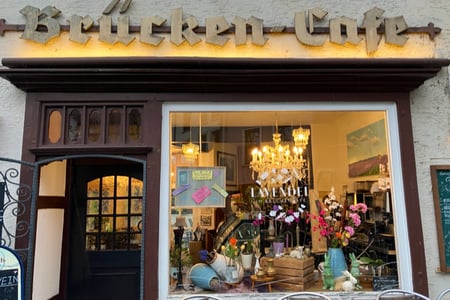 Lavendel im Brückencafe