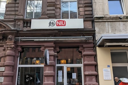 Niu Noodle Soup and Dumplings