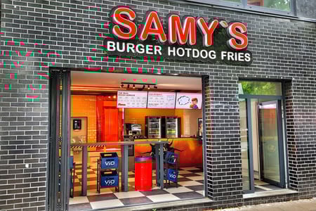 SAMY'S Burger Hotdog Fries
