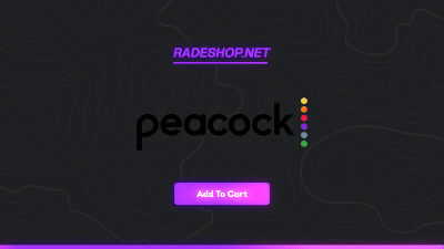 ✧ PEACOCK TV PREMIUM ACCOUNT 1 YEAR
