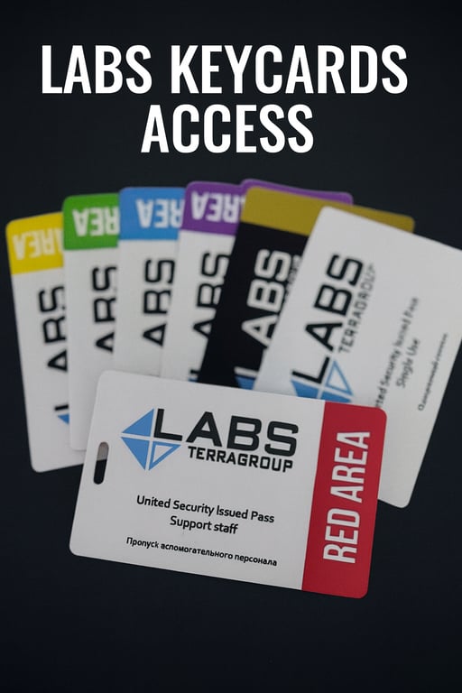Labs Key Card Rooms