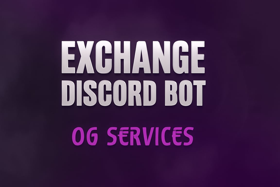 Discord — Exchange Bot