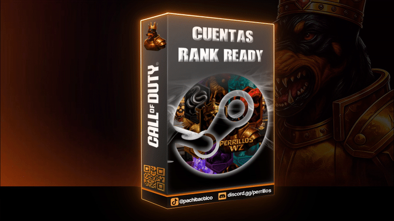 Cuentas Steam Rank Ready