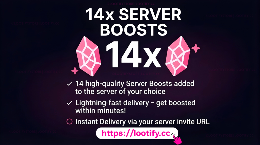 14x Server Boosts