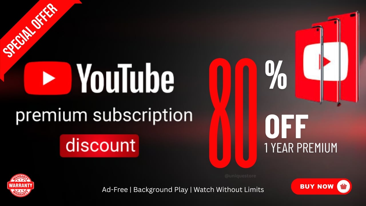 Youtube Premium 1 Year