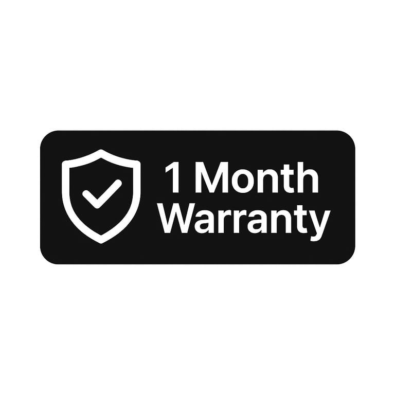 1 Month Warrenty