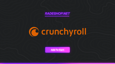 ✧ CRUNCHYROLL PREMIUM ACCOUNT 1 YEAR (MEGA FAN)