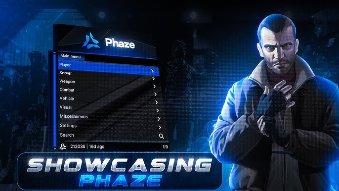 Phaze nexus menu