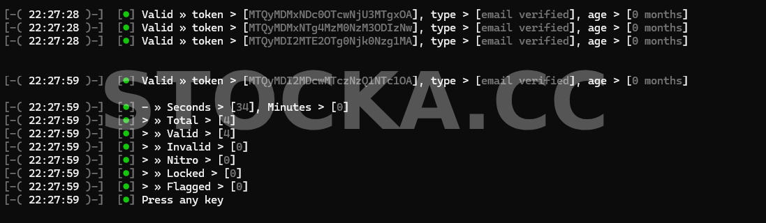 Token Checker SRC