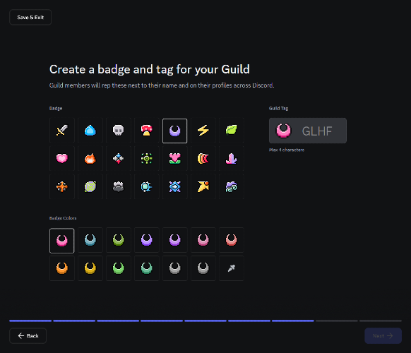 Guild tag server