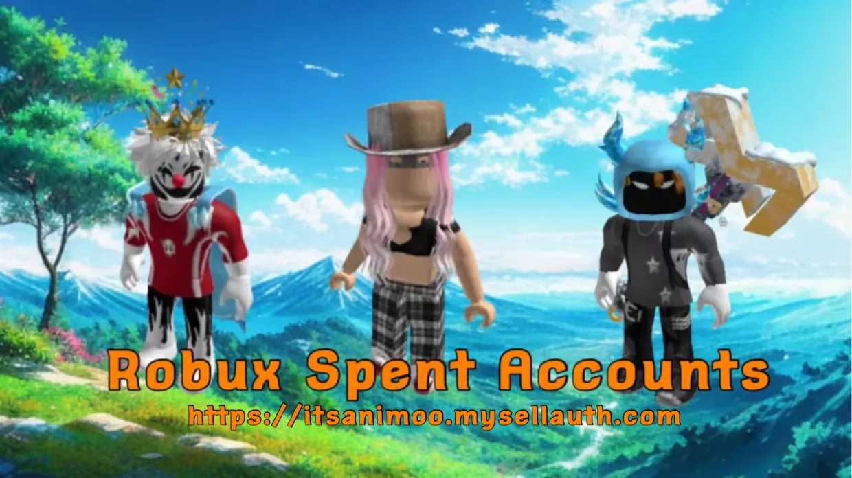Random Robux Spent Accounts - itsanimoo