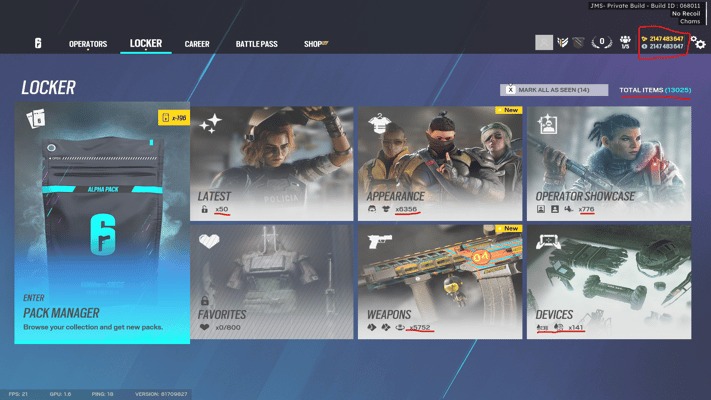 Rainbow 6 siege | Unlock ALL + Operators Tool