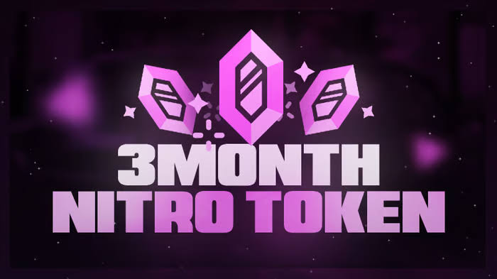 Nitro token 3 month