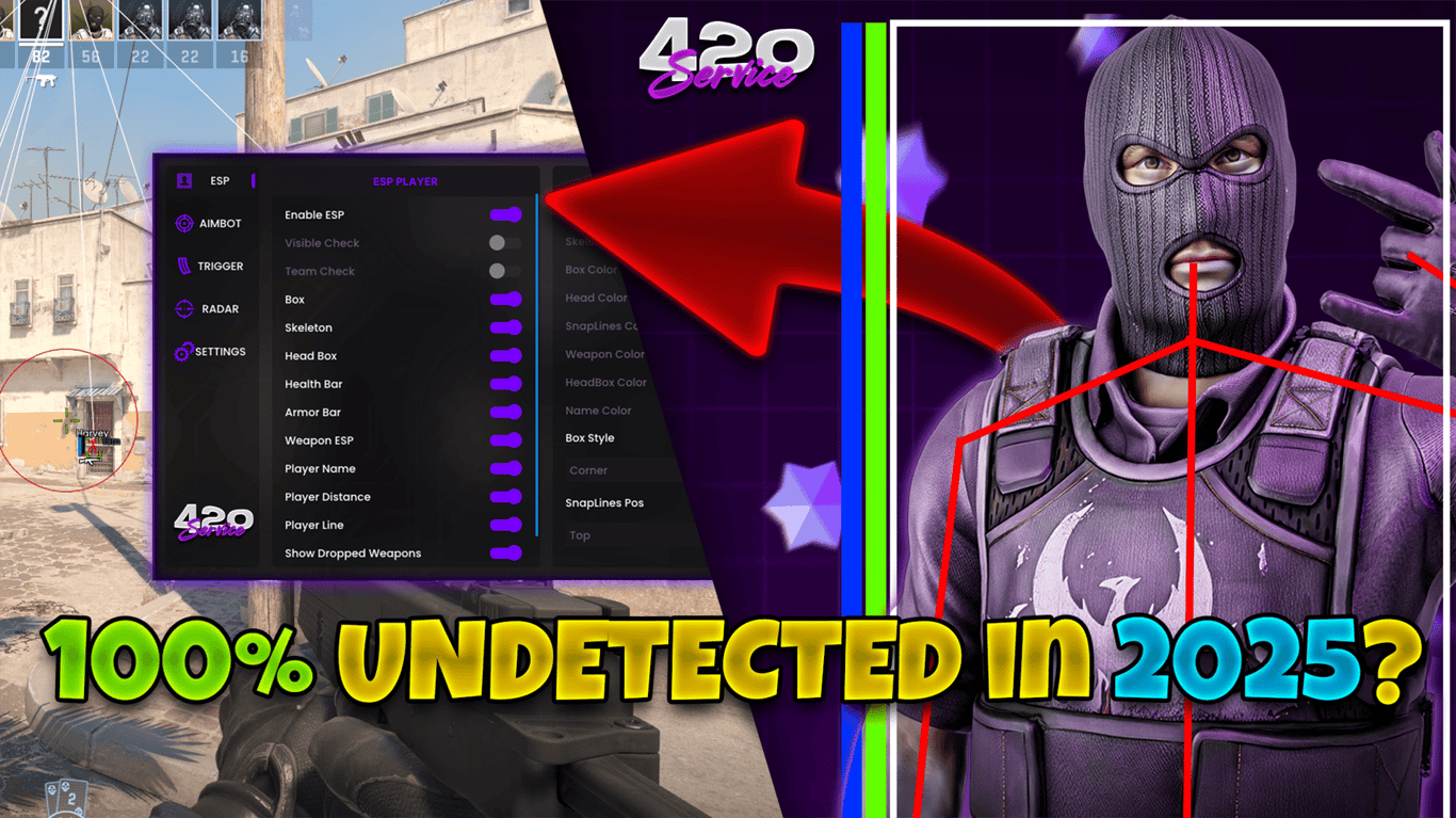 CS:GO 2 Cheat V2 - 420Service