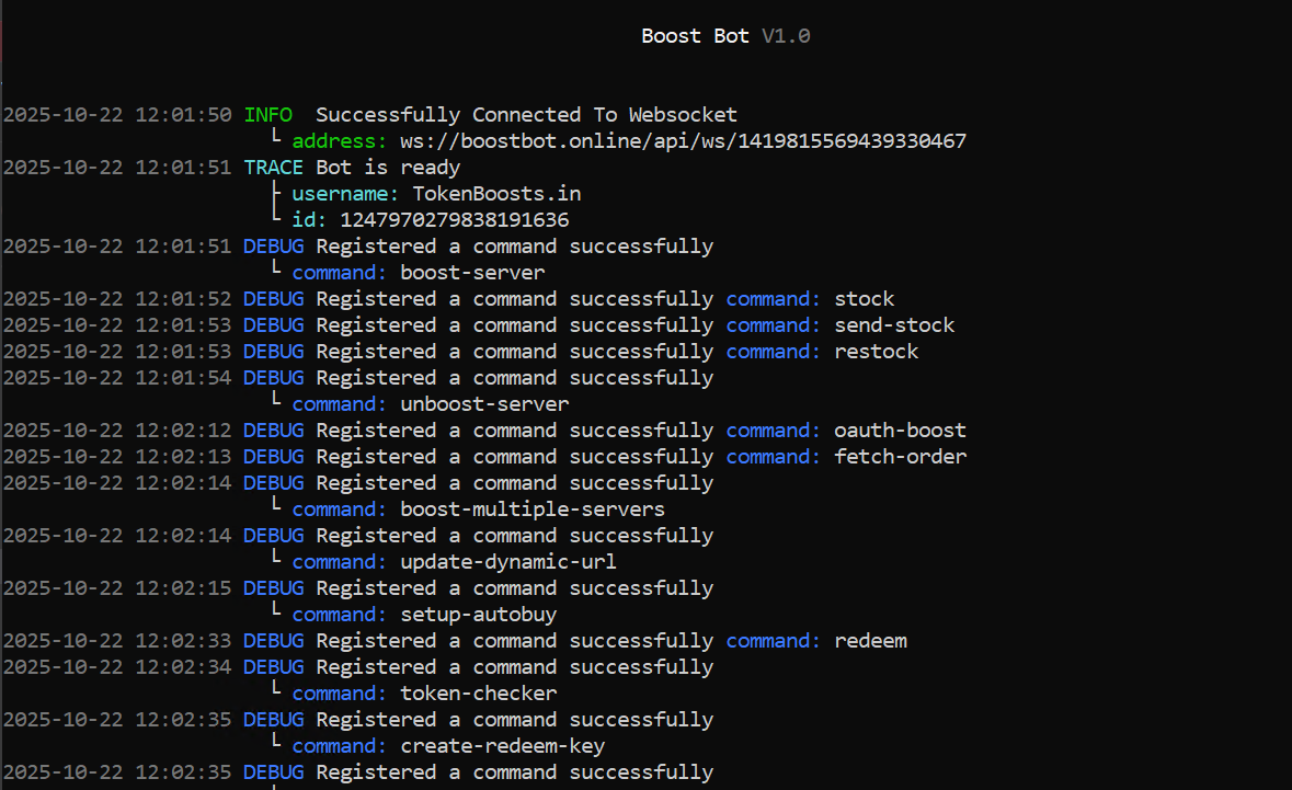 Advanced ServerBoost Bot