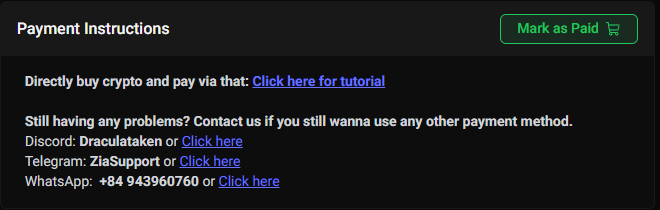 Screenshot of currency selection on Transak