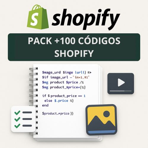 PACK +100 Codigos Custom Shopify (Preview + Tutorial)